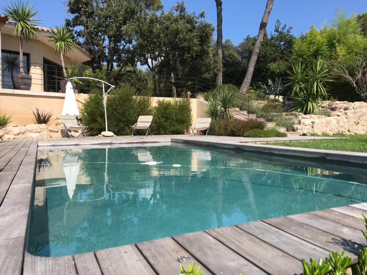 Villa l’Ensoleillée Roquefort-les-Pins Exterior foto