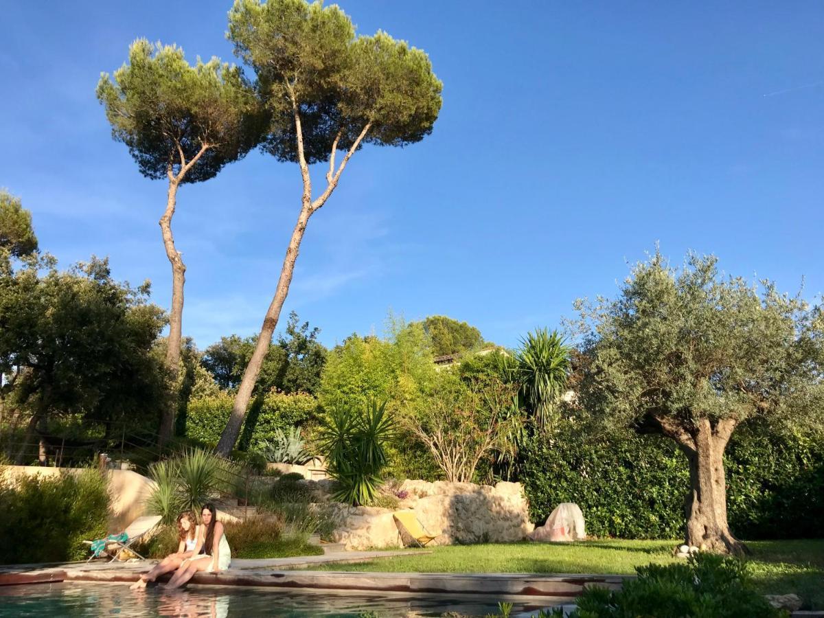 Villa l’Ensoleillée Roquefort-les-Pins Exterior foto
